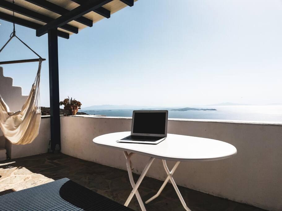 Stylish Outdoor Living 2Br Hammock With Sea Views At Aegeandreambnb Triandaros  Exterior photo